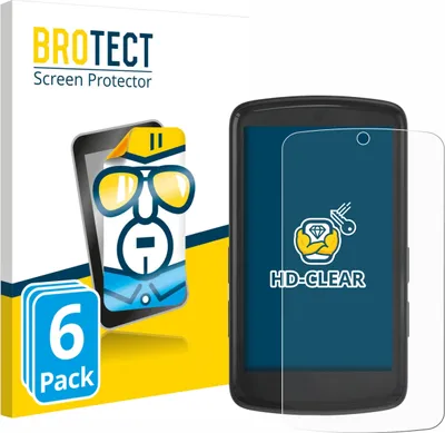 Produktbild von 6x Für Bryton Rider S810 Schutzfolie BROTECT Displayschutz Display Schutz Folie Klar Transparent