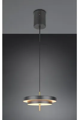 Obrázok produktu pre Závesné svetlo LED, výškovo nastaviteľné, stmievateľné, CCT, D 40 cm
