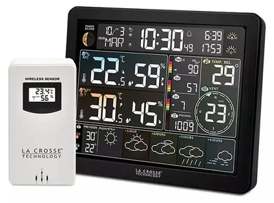 Immagine prodotto di Stazione meteorologica nera La crosse technology SW405-BLA