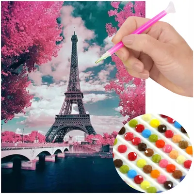 Produktbild von Artelo Diamantmalerei Set 5D Eiffelturm DIY