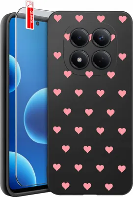 Produktbild von Hülle für Xiaomi Redmi Note 15 Pro 4G | Designs | Mattes Silikon-Case + Displayschutzglas