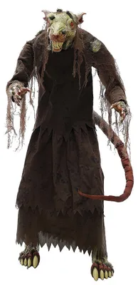 Produktbild von Grässliche Monster Ratte Halloween Animatronic 152cm