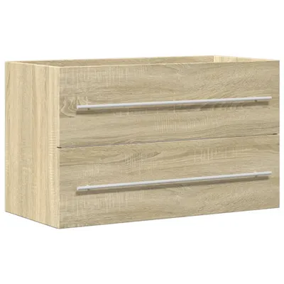 Obrázek produktu pro vidaXL Umyvadlová skříňka ve vzhledu starého dřeva 80x38,5x48 cm