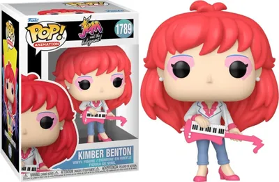 Productafbeelding van Funko POP! Animatie: Jem and The Holograms - Kimber Benton - Vinyl verzamelfiguur - Cadeauidee - Officiële merchandise - Speelgoed voor kinderen en volwassenen