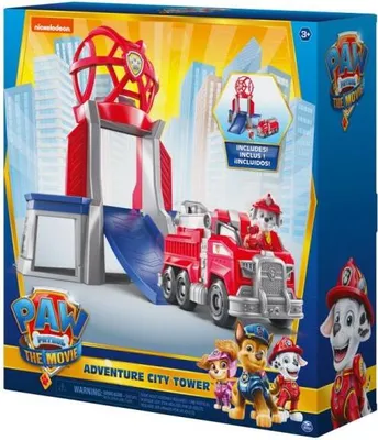 Produktbild von PAW PATROL / Psi Patrol Marshall Tower Set mit Rampe 6061043 p2 Spin Master