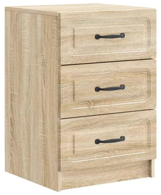 Immagine prodotto di vidaXL Comodino in rovere Sonoma 43 x 41 x 63,5 cm in materiale derivato dal legno
