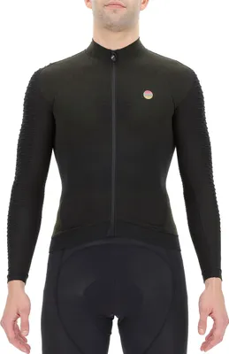 Produktbild von UYN Airwing Winter langarm Fahrradtrikot Herren black/black M