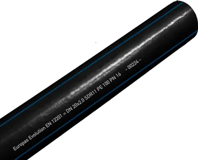 Produktbild von PE 100 Trinkwasserrohr PN16 PE Rohr 20mm 1/2" 50m DVGW : Ø20 mm x 50 m Größe: Ø20 mm x 50 m