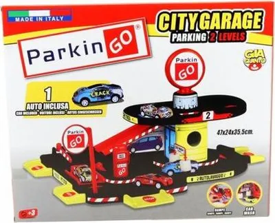 Obrázok produktu pre Mondo City Garáž 2 poschodia s 1 autom a príslušenstvom