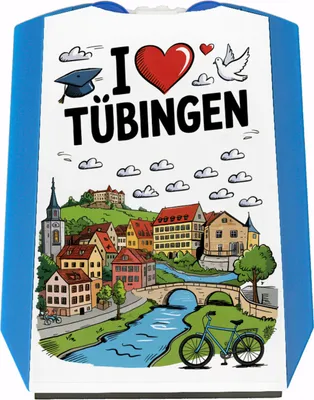 Produktbild von I love Tübingen Parkscheibe mit Sehenswürdigkeiten