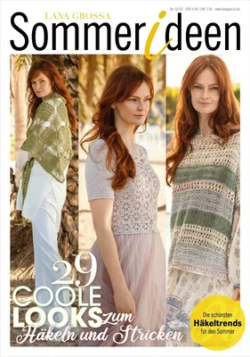 Produktbild von Lana Grossa Sommerideen No. 1 Booklet mit 29 Modellanleitungen zum Stricken  