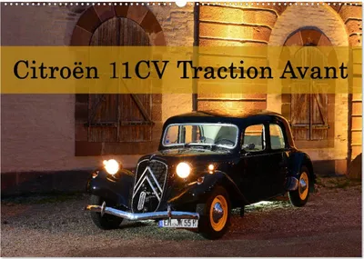 Produktbild von Citroën 11CV Traction Avant (Wandkalender 2025 DIN A2 quer), CALVENDO Monatskalender
