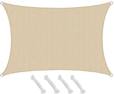 Immagine prodotto di Tende da sole per patio - Idrorepellenti - Protezione UV al 90%: - Tende da sole quadrate per terrazza - Protezione solare per balconi e pergolati.