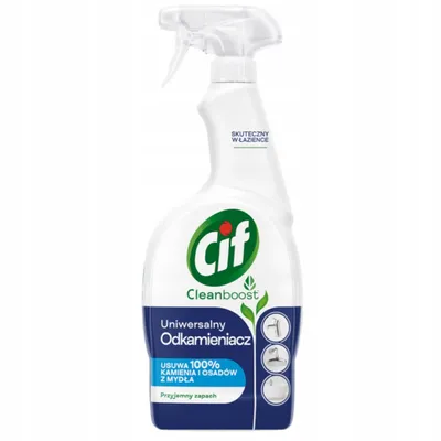 Zdjęcie produktu dla Cif Cleanboost Uniwersalny Odkamieniacz Łazienka 750 ml