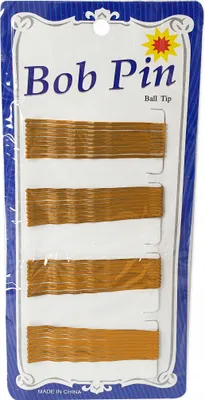 Obrázok produktu pre Vlasové sponky na vlasy 6 cm zlaté 36 kusů ocelové povlakování