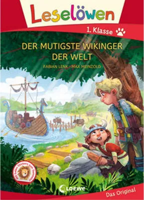 Image de Leselöwen 1. Klasse - Der mutigste Wikinger der Welt (Großbuchstabenausgabe)