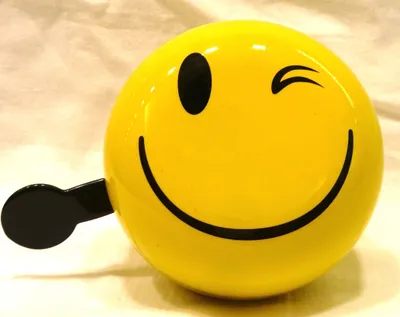 Produktbild von Ding Dong Fahrradklingel Smiley LTJ  Ø 80 mm