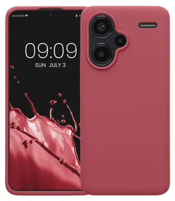 Produktbild von kwmobile Handyhülle für Xiaomi Redmi Note 13 Pro+ 5G / Redmi Note 13 Pro Plus 5G Hülle - Case Silikon - Kabelloses Laden - Schutzhülle Cover in Dark