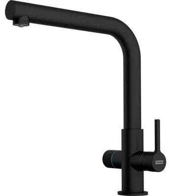 Produktbild von Franke LINA CLEAR WATER 2.0 L, Standard, Schwarz, Messing, Hebelgriffe, Einzelbild, 3/8"