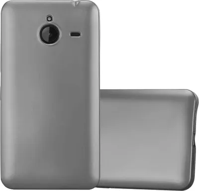 Produktbild von Cadorabo Schutzhülle für Nokia Lumia 640 XL Hülle in Grau Handyhülle TPU Silikon Etui Cover Case