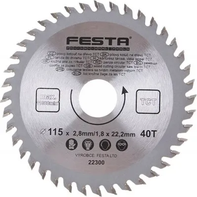 Produktbild von Kreissägeblatt für Holz TCT 115mm/22. 2/40