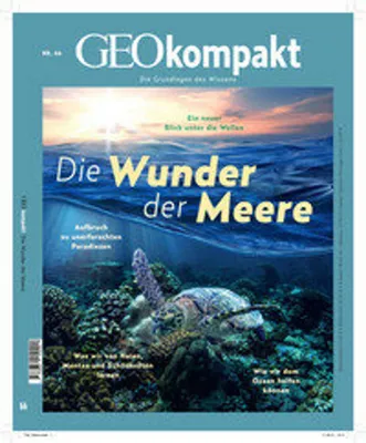 Produktbild von GEOkompakt 66/2021 - Die Wunder der Meere