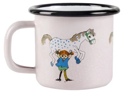 Produktbild von Muurla Tasse Pippi Langstrumpf Pippi and the Horse (150 ml)
