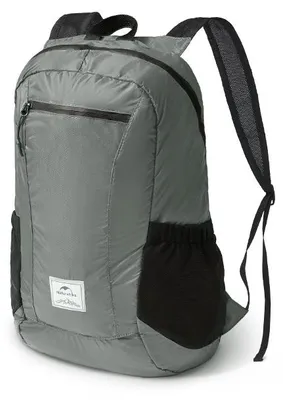 Produktbild von Rucksack Naturehike Ultralight, faltbar, 18 Liter, grau