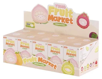 Immagine prodotto di Espositore per mini scatole sorpresa "Yumo Fruit Market" (10 pezzi)