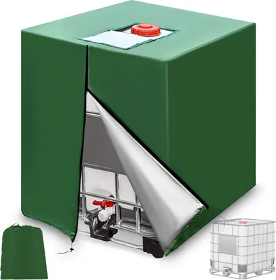 Obrázok produktu pre Kryt na IBC nádrž 120 x 100 x 116 cm, pre nádrž na dažďovú vodu, 210D tkanina, UV ochrana