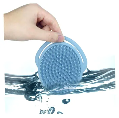 Produktbild von Silikon Kopfhautmassagebürste für sanfte Pflege