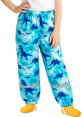 Produktbild von Kinder Matschhose Größe 86-140, wasserdicht, Tiermuster, für Outdoorspielen