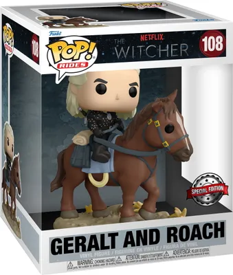 Produktbild von Netflix Witcher - Geralt and Roach 108 Special Edition - Funko Pop! Rides - Vinyl Figur
