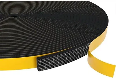 Produktbild von Famanu Dichtungsstreifen 6 mm (B) x 1,5 mm (D) - selbstklebend, 20 m lang, wasserbeständig