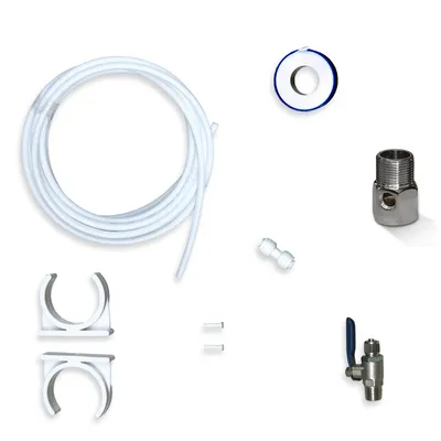 Produktbild von Side by Side Filter Anschluss Set komplett für 3/4 Zoll