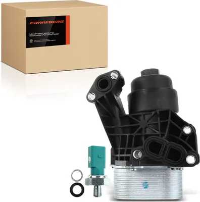 Immagine prodotto di Frankberg 1x radiatore olio+filtro olio per VW Golf 7 Passat Audi A3 8V Seat Leon Octavia 1.6L 2.0L