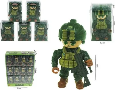 Zdjęcie produktu dla Figurka żołnierza 8cm HFM03 43341