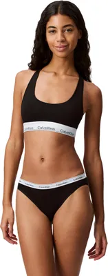 Produktbild von Calvin Klein 000QD5044EUB1, Slips, Erwachsener, Weiblich, Schwarz, BGD, Baumwolle, Elasthan