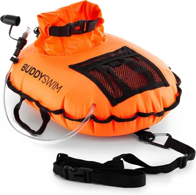 Produktbild von BUDDYSWIM Hydrastation PRO Schwimmboje mit 1L Trinkblase für Freiwasser