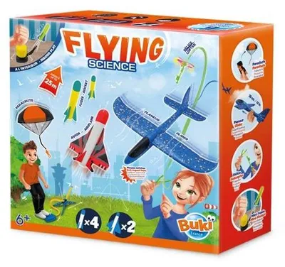 Produktbild von Buki fliegendes Spielzeug Wissenschaftsset für Kinder - lehrreich