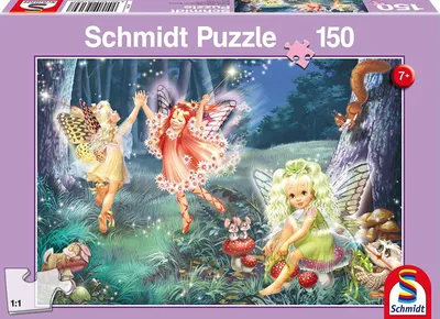 Produktbild von 150 Teile Schmidt Spiele Kinder Puzzle Feentanz 56130