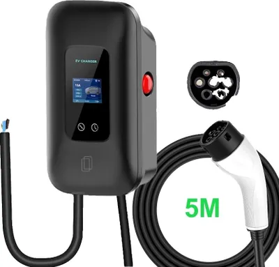 Image de Station de recharge EV, 3 phases,Smart App, 7KW 32A 1phase, TYPE2