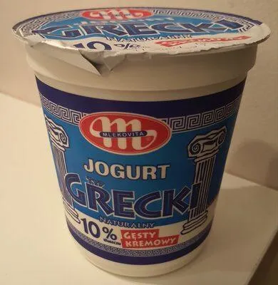 Zdjęcie produktu dla Mlekovita Jogurt 10% tł. typ grecki 400g