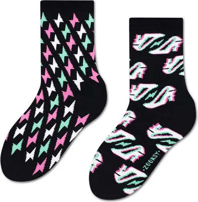 Produktbild von Kindersocken " Hohen Schuhen", Größe 30-35, bunte Socken mit lustigem Muster