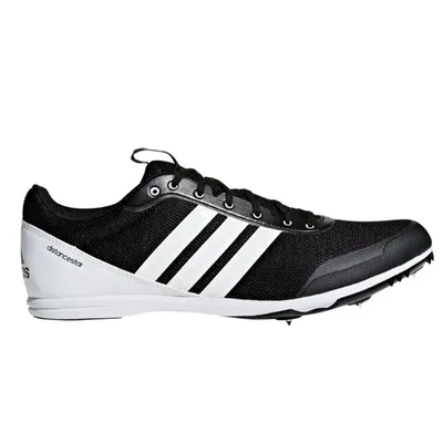 Immagine prodotto di Adidas Distancestar, scarpe da corsa con punte, colore nero/bianco, codice prodotto CP9694, taglia: 43 1/3 EU