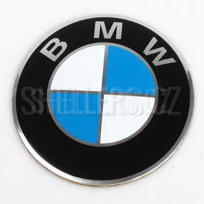 Obrázek produktu pro Středový samolepicí emblem průměr 64,5 mm s logem BMW, kov