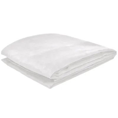 Image de vidaXL Couvre-canapé Micro-Suede Couvre-lit Crème 270 x 350 cm