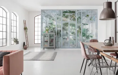 Produktbild von Komar Fototapete - Orangerie - Größe: 368 x 254 cm (Breite x Höhe), Schlafzimmer, Wohnzimmer, Tapete