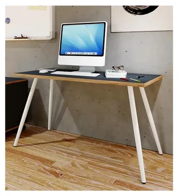Produktbild von Bürotisch im skandinavischen Retro-Stil Salia 110x80 cm