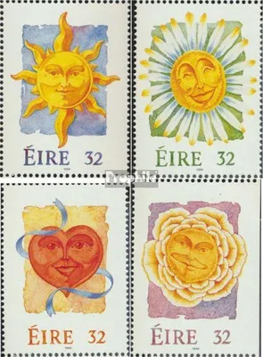 Produktbild von Briefmarken Irland 1994 Mi 845-848 (kompl.Ausg.) postfrisch Grußmarken